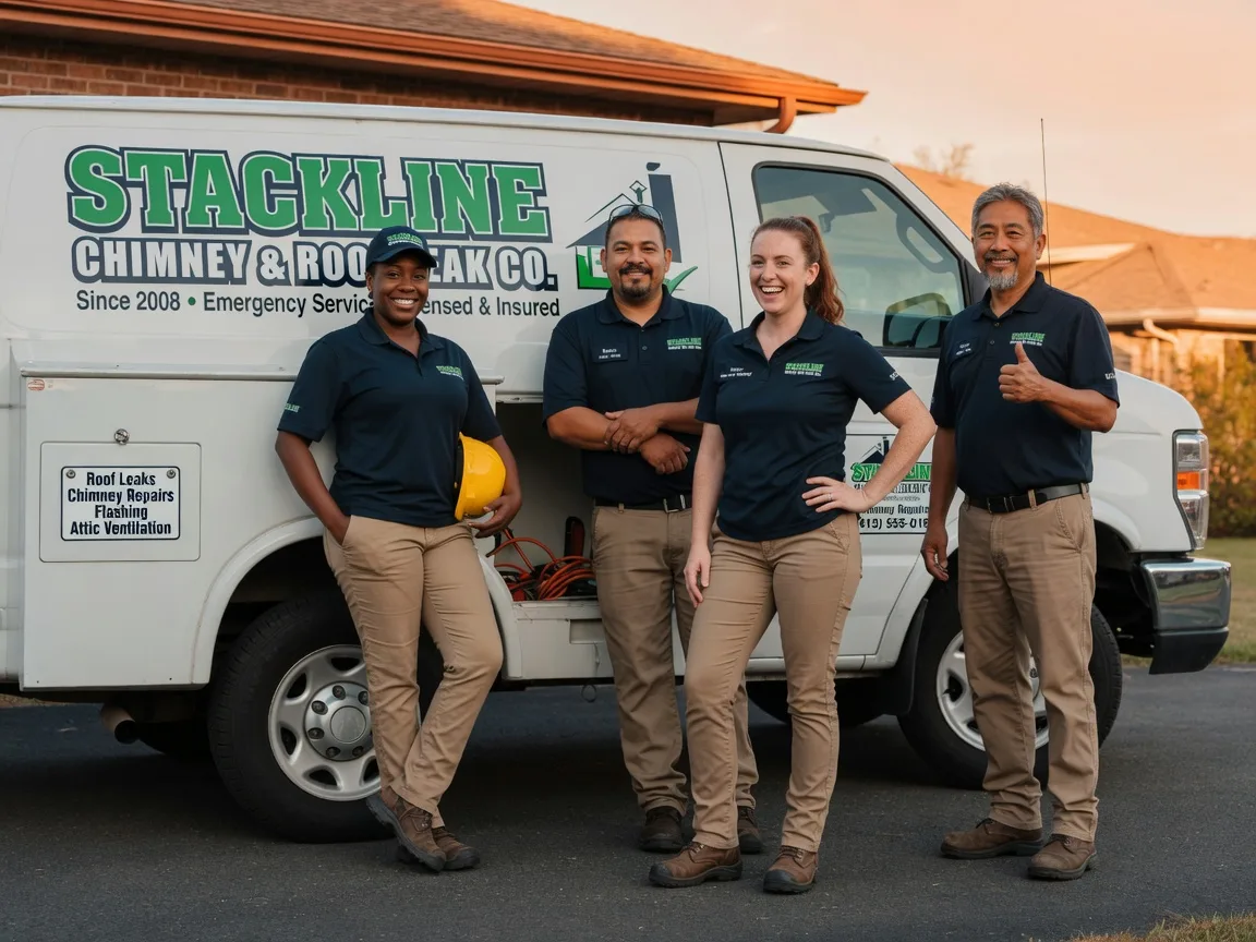 Chimney flashing repair company in Cement City, MI